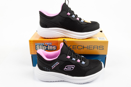 Pantofi sport Skechers Bounder Pro Slip-Ins pentru copii, negri