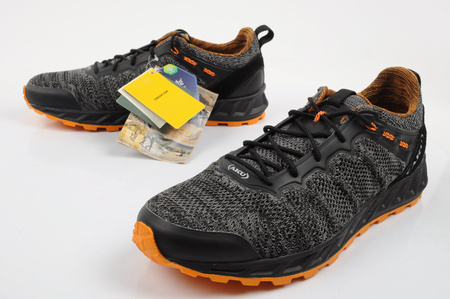 Pantofi de drumeție Aku Rapida Air Gore-Tex pentru bărbați, gri, negru ușor