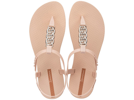 Sandale Ipanema Sandal Class pentru femei, bej deschis cu auriu