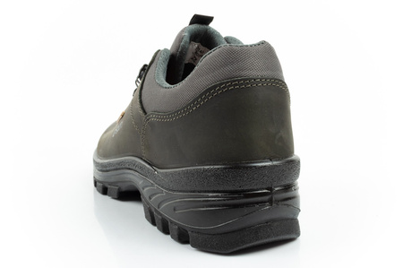 Pantofi de trekking Grisport Grigio Dakar pentru bărbați, piele impermeabilă, gri