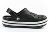 Sandale Crocs Bayaband pentru copii, negre, confortabile, ușoare