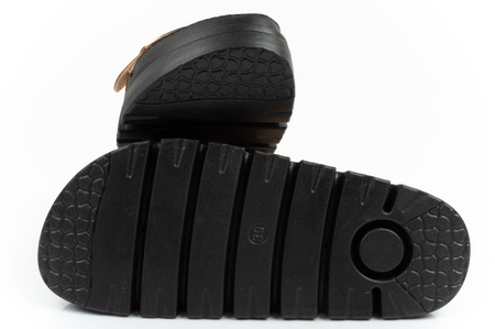 Pantofi sport Lee Cooper pentru femei, aurii, confortabili, cu platformă, la modă