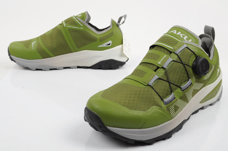 Pantofi de trekking Aku pentru bărbați, Furiosa BOA Gore-Tex Vibram, verde la modă