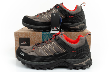 CMP Rigel [3Q54457 09PT] pantofi sport trekking pentru bărbați, impermeabili, gri.