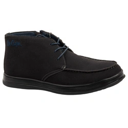 Ghete elegante Lee Cooper pentru bărbați, din piele, cu fermoar, bleumarin