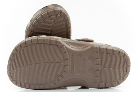 Crocs Classic Printed Camo Clog [206454-2ZJ] saboți sandale flip-flops, maro.