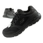 Pantofi sport Skechers Flex Advantage 4.0, negri, confortabili, pentru bărbați