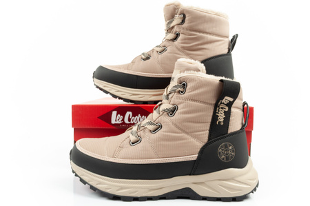 Pantofi de drumeție izolați Lee Cooper pentru femei, bej, negru