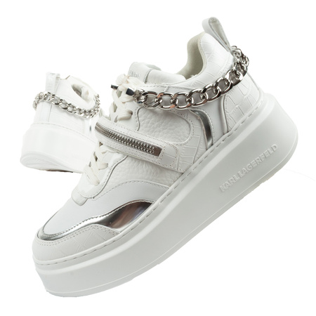 Karl Lagerfeld Anakapri pantofi sport damă sport piele alb [KL63543 01S]