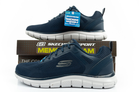 Pantofi sport Skechers Track-Broader pentru bărbați, ușor și confortabili, bleumarin