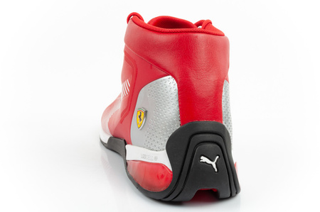 Pantofi sport Puma Ferrari Race Kart Cat-X Mid [306549 02] pentru bărbați, până la glezne, roșii.