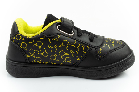 Pantofi sport pentru copii Leomil, adidași ușori Pokemon cu velcro, negri
