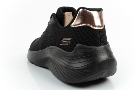 Teniși Skechers Bobs Squad Waves pentru femei, negri, ușori, la modă