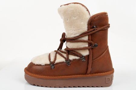 Pantofi de iarna dama D.Franklin [DFSH370005-CAME], maro.