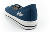 Teniși Lee Cooper pentru femei, balerini albaștri, fără slip-on