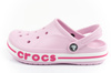 Sandale cu saboți Crocs Bayaband Clog [207019-6TG], roz.