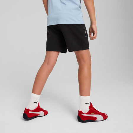 Pantaloni scurți negri din bumbac pentru băieți, Puma BMW MMS