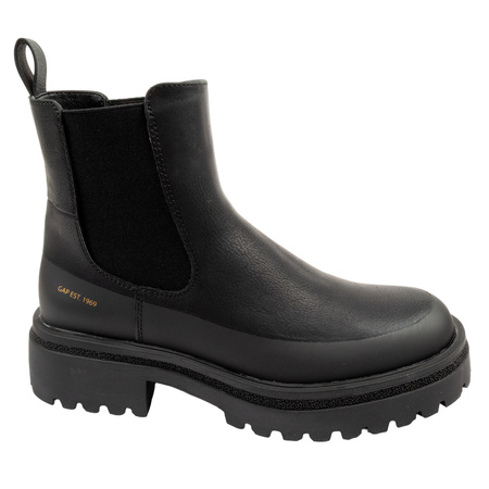 Pantofi de damă GAP Louise - Ghete negre, slip-on-uri la modă