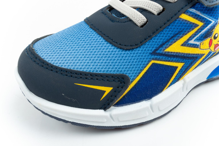 Pantofi sport pentru copii Leomil Pokemon, cu velcro luminos și LED [PO002339]  albastru