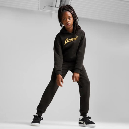 Pantaloni sport pentru copii Puma ESS+ Script pentru fete