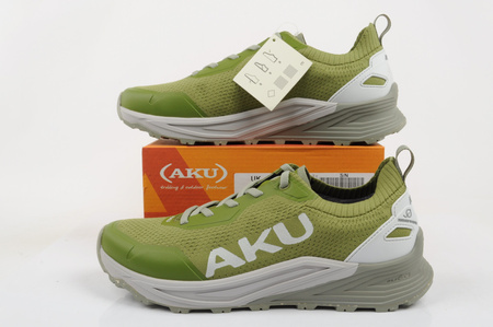 Pantofi de drumeție pentru bărbați Aku Aira, confortabili, verde gri