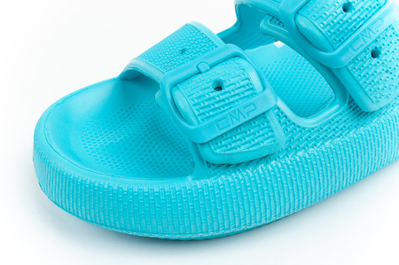 Papuci sport CMP Belem Slipper pentru femei, turcoaz, confortabili [3Q90646 L915]