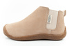 Ghete Chelsea Keen Mosey pentru femei, piele bej deschis