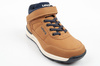 Pantofi sport Levi's Sierra High-Top pentru copii, maro, cu velcro