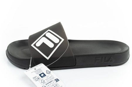 Flip-flops Fila pentru bărbați, sport, papuci Morro, confortabili, la modă, negri