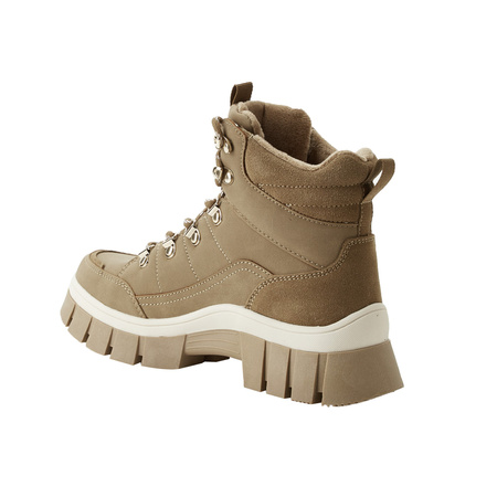 Ghete de iarnă Lee Cooper pentru femei, maro, cu izolație la gleznă