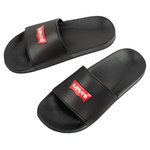 Flip-flops sport Levi's pentru femei, confortabili și la modă, negri