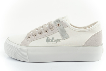 Teniși cu platformă Lee Cooper [LCW-25-31-3479L], albi.