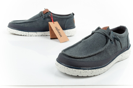 Pantofi sport Wrangler pentru bărbați, Mocasini Makena Stone, Albastru, Bleumarin la modă