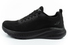 Teniși negri ușori pentru bărbați Skechers Bobs Squad Chaos