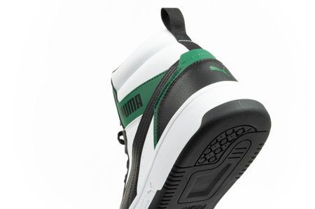Pantofi sport pentru bărbați Puma Rebound v6 [392326 16], negru, alb și verde.