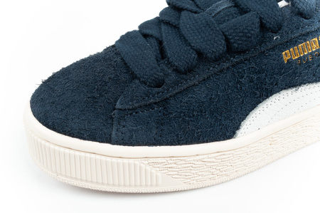 Pantofi sport Puma Suede XL Hairy pentru bărbați, piele, la modă, bleumarin [397241 01]