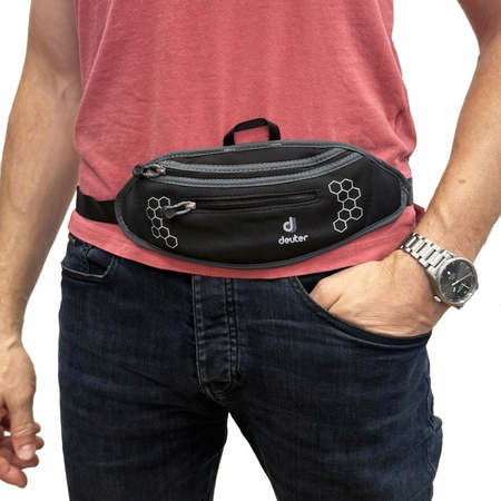 Borsetă Deuter Neo Belt I Negru/Granit