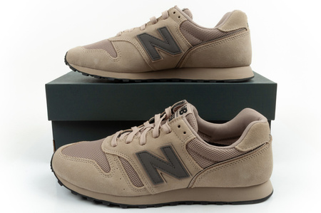 Pantofi sport New Balance 373 pentru bărbați, piele bej la modă