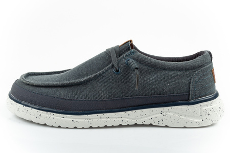 Pantofi sport Wrangler pentru bărbați, Mocasini Makena Stone, Albastru, Bleumarin la modă