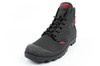 Teniși sport Palladium Pampa Hi Dare II High-Top pentru bărbați, negru și roșu