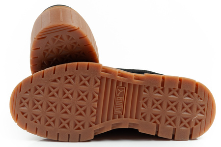 Pantofi sport Puma Mayze pentru femei, cu platformă, negri, din piele la modă