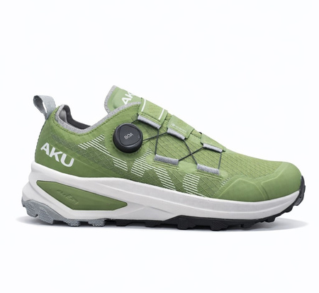 Pantofi de trekking Aku pentru bărbați, Furiosa BOA Gore-Tex Vibram, verde la modă