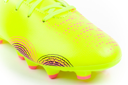 Ghete de fotbal Puma Future 8 Play FG/AG Jr. Neon pentru teren solid