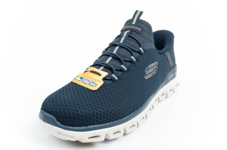 Teniși Skechers Glide-Step pentru bărbați, confortabili, slip-ins, bleumarin