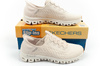 Teniși Skechers Glide-Step pentru femei, pantofi sport confortabili ecru