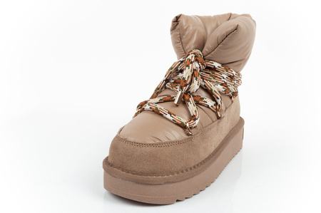 Pantofi de iarna dama D.Franklin [DFSH375003-TAUP], maro.