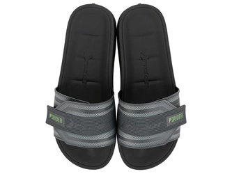 Șlapi sport pentru bărbați Rider Walk, gri, confortabili, cu velcro [12394 BB536]