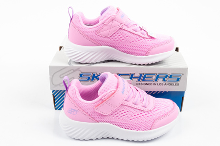Pantofi sport Skechers Bounder roz pentru bebeluși