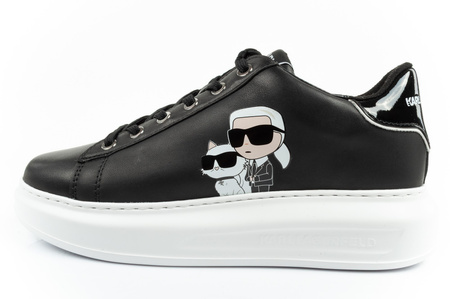 Karl Lagerfeld Pantofi sport Kapri pentru femei, piele, negru [KL62524T 000]