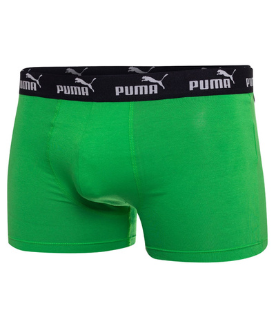 Boxeri Puma pentru bărbați, set de 2, verde gri, din bumbac confortabil